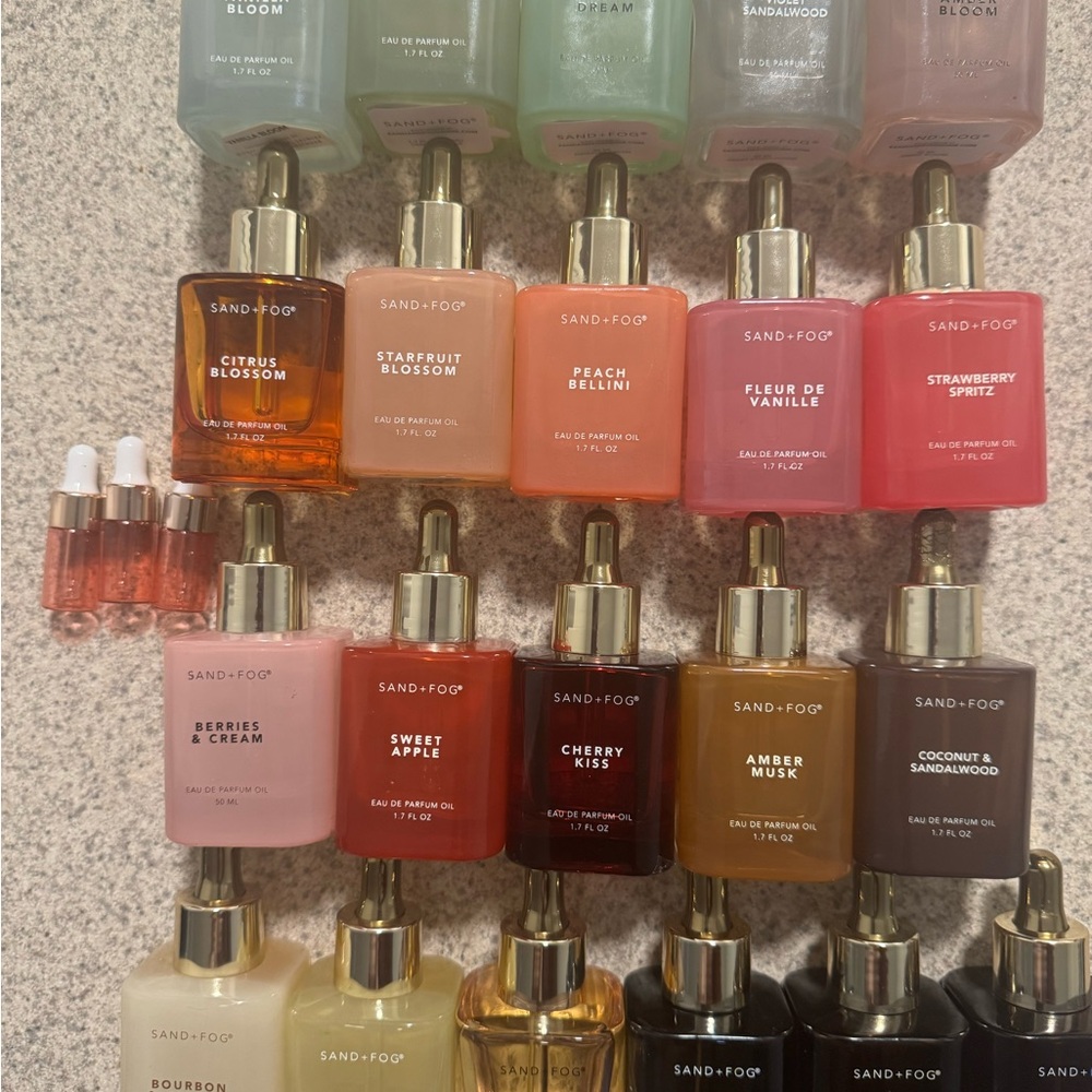 Sand and Fog Perfume Oil Discovery Set